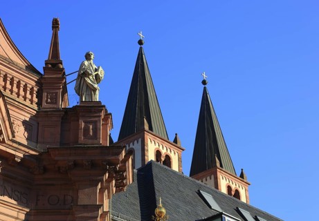 Detail of the Neumünster, Neumünster St John the Evangelist and St John the Baptist, former