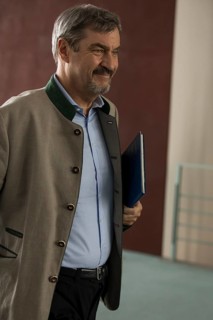 Markus Söder (CSU Chairman and Minister-President of Bavaria) on his way to consult Federal
