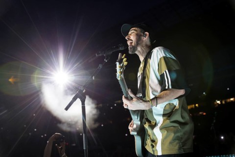 Mike Shinoda, singer and bassist of Linkin Park live on From Zero World Tour 2025 at the