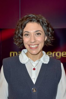 Katharina Hamberger (DLF capital city correspondent), on the ARD talk show maischberger in the