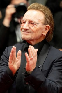 Cannes, France - 16.5.2024: Bono on the red carpet during the 78th Cannes International Film