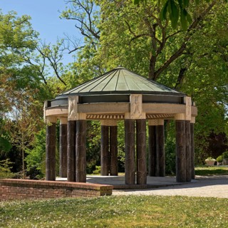 Swan Temple, also known as Albin Müller Pavilion, Ceramic Pavilion, Mathildenhöhe, UNESCO World
