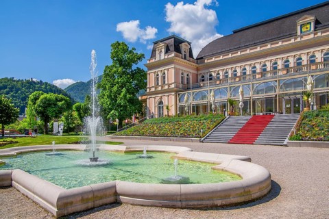 Spa and Congress Centre, Bad Ischl, Trauntal, Salzkammergut, Upper Austria, Austria