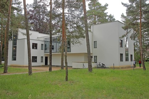Bauhaus Master Houses by Georg Muche and Oskar Schlemmer, Art, Dessau, Dessau-Roßlau,