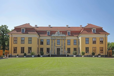 Rococo Castle, Mosigkau, Dessau-Wörlitz Garden Kingdom, Dessau-Roßlau, Saxony-Anhalt, Germany