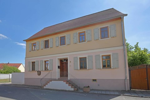 New Schiller House, Friedrich Schiller's residence, Bad Lauchstädt, Saxony-Anhalt, Germany