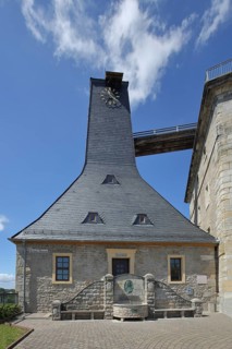 Historic Borlachturm tower and museum, landmark, Bad Dürrenberg, Saxony-Anhalt, Germany