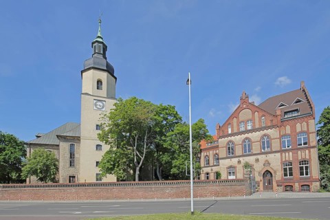 St Francis and St Elisabeth Church and Rectory, Halle an der Saale, Saxony-Anhalt, Germany
