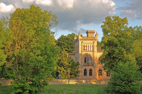 Christian Academy on the Saale, Ufer, Halle an der Saale, Saxony-Anhalt, Germany