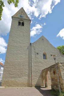 Romanesque Neumarktkirche St. Thomae Cantuariensis, Merseburg, Romanesque Road, Saxony-Anhalt,
