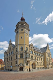 Baroque town hall, Köthen, Saxony-Anhalt, Germany