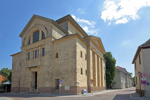 Classicist Church of the Assumption of the Virgin Mary, Köthen, Saxony-Anhalt, Germany