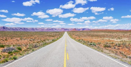 Highway, Utah, USA