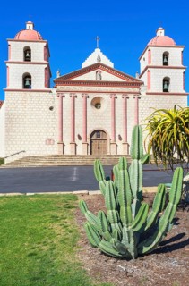 Santa Barbara Mission, Santa Barbara, California, USA