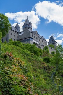 Altena Castle, Altena, Sauerland, Westphalia, North Rhine-Westphalia, Germany