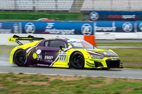 GT Open, Free Practice at the Hockenheimring Germany***Marcin Jedlinski / Karol Basz