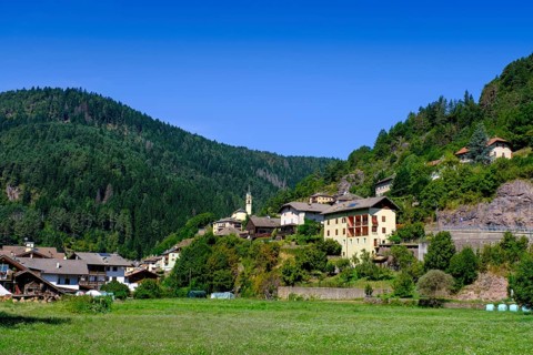 Molina di Fiemme, Fiemme Valley, Val di Fiemme, Trentino, Italy