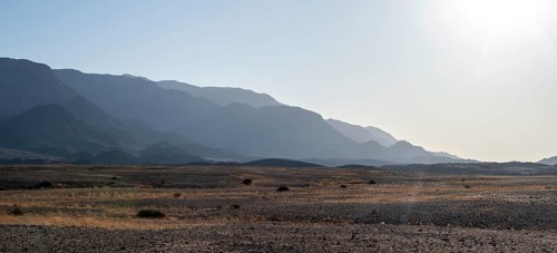 Harsh and dry landscape, Brandberg, Damaraland, Namibia