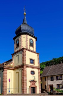 Church of St John the Baptist, Hobbach, Elsava Valley, Spessart, Lower Franconia, Franconia,