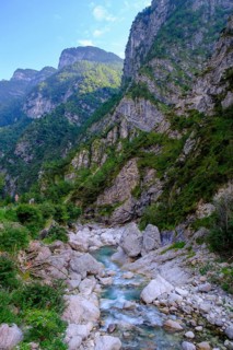 Gorge and river Mis, Val di Mis, Belluno, Veneto, Italy