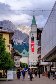 Parish Church of St Philip and St James, Cortina d'Ampezzo, Dolomites, Province of Belluno, Veneto,