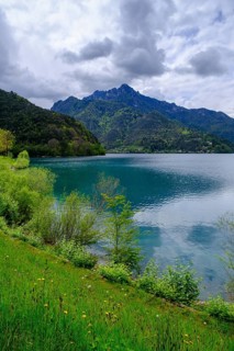 Lake Ledro, Lago di Ledro, Trentino, Italy