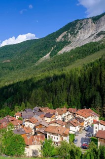 Lower Town, Cibiana di Cadore, Dolomites, Trentino, Italy