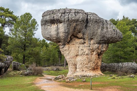 Ciudad encantada, area of rock formations, nature reserve, Cuenca region, Spain