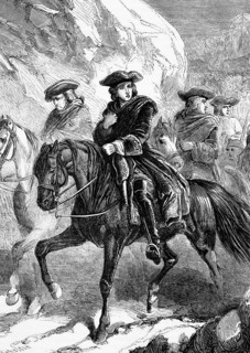 The retreat of Prince Charles, commonly known as Bonnie Prince Charlie or the young pretender to