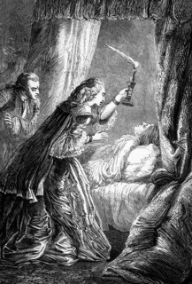 The death of Frederick, Prince of Wales, aged 44 in 1751 at Leicester House, England, digital