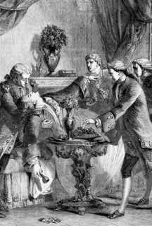 The Death of Honour Gabriel Riqueti, Comte De Mirabeau, a French revolutionary, journalist and