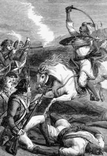 The death of the Rohilla chief in 1781. The Rohilla are a community of Urdu-speaking Pashtun