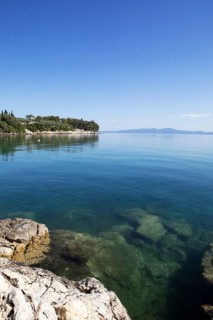 Coast of the Pagasitic Gulf, Kato Gatzea, Pelion or Pelion Peninsula, Magnisia, Thessaly, Greece
