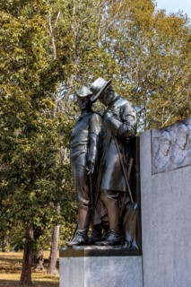 Confederate Memorial erected by the Daughters of the Confederacy at Shiloh Military Park in