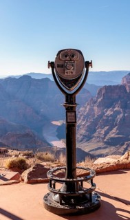 At Grand Canyon West near Peach Springs, Arizona