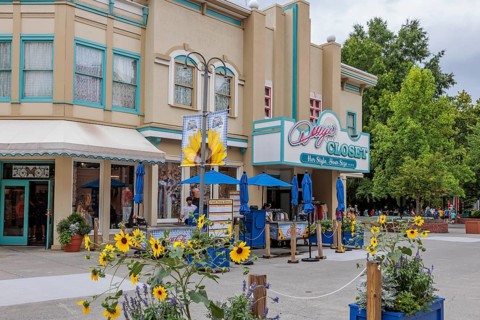 Dolly's Closet clothing store at the Dollywood amusement park in Pigeon Forge, TN