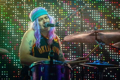 Matt Duckworth Kirksey, drummer of The Flaming Lips live at the Tempodrom in Berlin on 05/06/2025