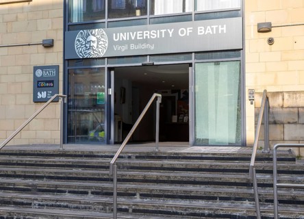 Virgil Building, University of Bath, Manvers Street, Bath, north east Somerset, England, UK former