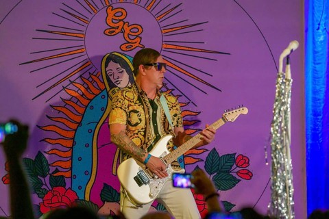 Jake Kiley, guitarist of Me First and the Gimme Gimmes live at SO36, Berlin, 04.06.2025