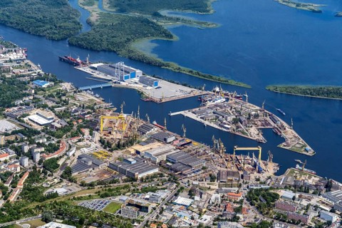 Szczecin, Pomerania, harbour, shipyard, Szczecin, Pomeranian Voivodeship, voivodeship, West
