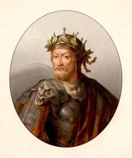 Merovech, Meroveus, Merovechus, Merovius or Mérovée, king of the Salian Franks from the Merovingian