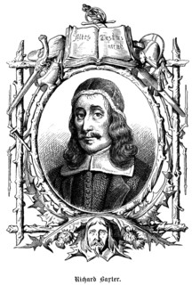 Richard Baxter (1615, 1691) England, writer, edification literature, Puritan minister, Calvinism,