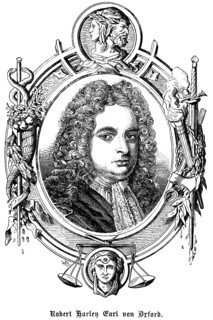 Robert Harley Earl of Oxford (1661, 1724) England, earl, nobility, major, military, Speaker of the