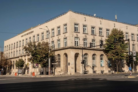 Varna, Bulgaria. September 6th 2020 Varna Telephone Building, Varna, Bulgaria