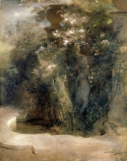 Arnold Böcklin (born 16 October 1827, died January 1901), Swiss painter, draughtsman, graphic