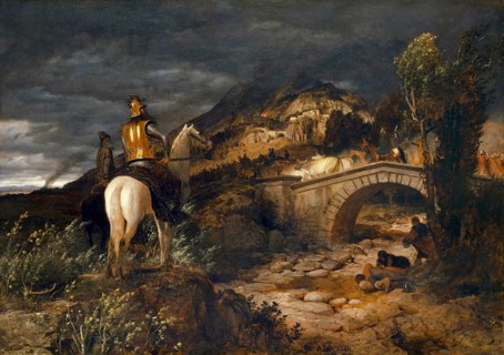 Arnold Böcklin (born 16 October 1827, died January 1901), Swiss painter, draughtsman, graphic