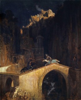 Arnold Böcklin (born 16 October 1827, died January 1901), Swiss painter, draughtsman, graphic