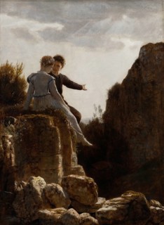Arnold Böcklin (born 16 October 1827, died January 1901), Swiss painter, draughtsman, graphic