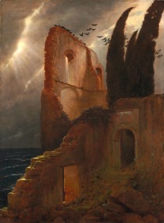 Arnold Böcklin (born 16 October 1827, died January 1901), Swiss painter, draughtsman, graphic
