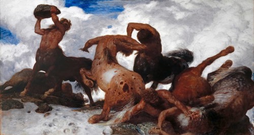 Arnold Böcklin (born 16 October 1827, died January 1901), Swiss painter, draughtsman, graphic